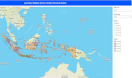 Data Referensi Zona Lokasi Stasiun Radio sesuai PP 80 Tahun 2015 tentenga Jenis Tarif PNBP Kemkominfo