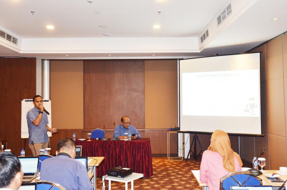 Simulasi tata cara penggunaan aplikasi TNDE