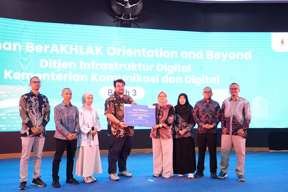 Ilustrasi: Ditempa untuk Melayani, CPNS Ditjen Infrastruktur Digital Siap Jadi ASN Berkarakter