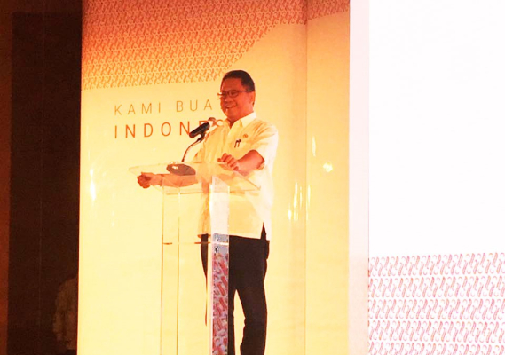 Ilustrasi: Menteri Kominfo dalam peluncuran smartphone produksi Indonesia