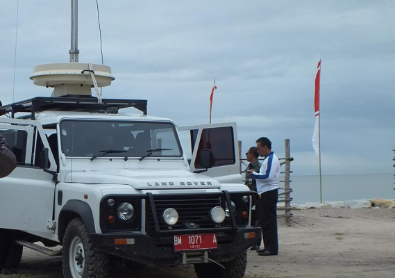 Ilustrasi: Tanpak mobil monitoring Spektrum Frekuensi Radio dlam Kegiatan pengukuran di Dumai wilayah perbatasan Indonesia-Malaysia