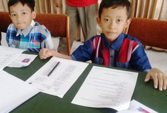 Ilustrasi: Muhammad Raihan Yudhistira dan Raditya Danish Pratama sebagai peserta muda UNAR