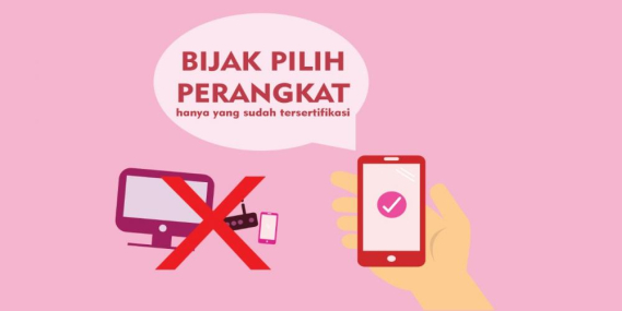 Ilustrasi: Pengumuman : Tidak Membeli Perangkat Telekomunikasi Ilegal