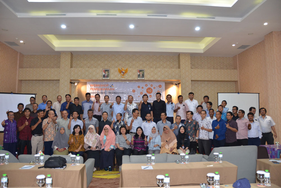 Ilustrasi: Peserta workshop pemeliharaan sistem monitoring spektrum frekuensi radio yang digelar Ditjen SDPPI, Kemkominfo, di Lombok, Nusa Tenggara Barat, pada 23-26 Oktober 2018.