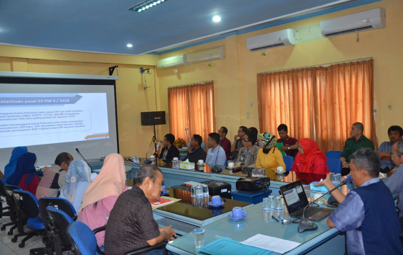 Ilustrasi: Sosialisasi Peraturan Menteri Kominfo Nomor 9 Tahun 2018 tentang Ketentuan Operasional Penggunaan Spektrum Frekuensi Radio yang diselenggarakan Balai Monitor Spektrum Frekuensi Radio Kelas II Banjarmasin, Selasa (18/12/2018).