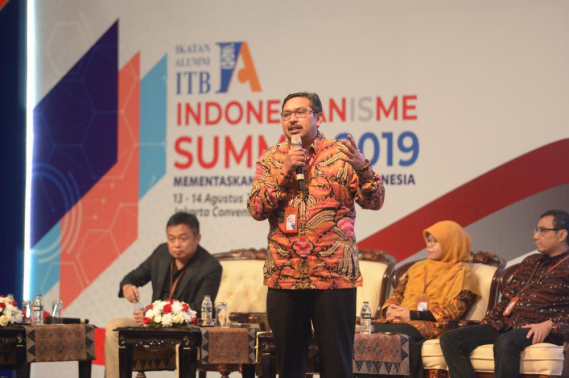 Ilustrasi: Dirjen SDPPI Ismail saat menjadi pembicara di Indonesianisme Summit 2019