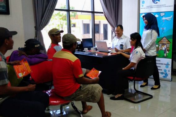 Ilustrasi: Loket Pelayanan Balmon SFR Kelas I Surabaya di Pelabuhan KKP Brondong