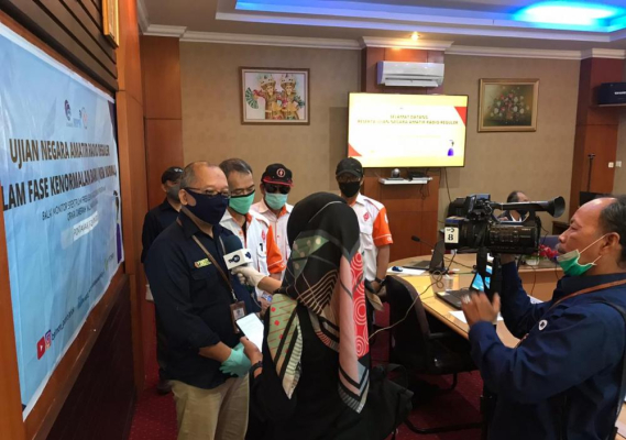 Ilustrasi: Sempat vakum beberapa bulan akibat Pandemi Covid-19, Balai Monitor Spektrum Frekuensi Radio Kelas II Pontianak kembali menggelar Ujian Negara Amatir Radio CAT Reguler,  Sabtu (27/6/2020).