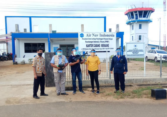 Ilustrasi: Balmon Merauke tetap melaksanakan penanganan gangguan spektrum frekuensi radio dengan mengedepankan Protokol Kesehatan, walaupun Provinsi Papua dalam masa Pembatasan Sosial Diperluas dan Diperketat (PSDD),