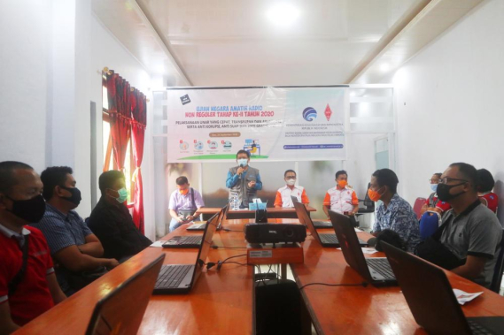 Ilustrasi: Balai Monitor Spektrum Frekuensi Radio (SFR) Kelas II Manado menyelenggarakan Ujian Negara Amatir Radio berbasis Computer Assisted Test (UNAR CAT) di Kabupaten Kepulauan Siau Tagulandang dan Biaro (Sitaro), Minggu (26/09/2020)