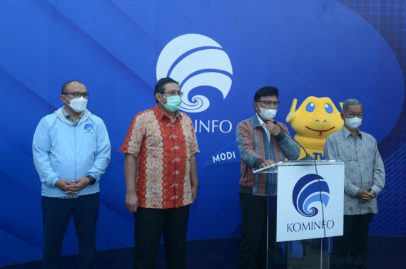 Ilustrasi: Menkominfo menegaskan perpanjangan filing Indonesia tidak mengubah jadwal peluncuran dan Commercial Operation Date (COD) pada Q4 2023.