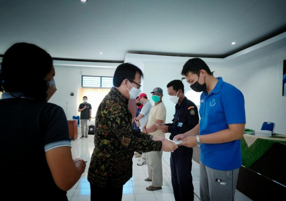 Ilustrasi: Sosialisasi Maritim on The Spot (MOTS) di Pengambengan, Jembrana, Bali (22/10/2021)