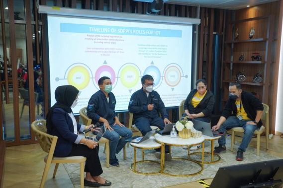 Ilustrasi: Sesi diskusi bertema IOT Ecosystem and Technology