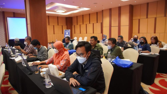 Ilustrasi: Para peserta Bimbingan Teknis Training of Trainers (ToT) Sertifikat Jarak Jangkau Jauh (SJJJ) atau Long Range Certification (LRC) bagi 160 personel asal  35 UPT di Hotel Avenzel Bekasi, Selasa (9/8/2022).