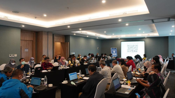 Ilustrasi: Suasana pelaksanaan ToT Spectraweb yang berlangsung Kamis (27/10/2022).