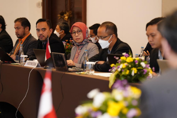 Ilustrasi: Delegasi RI dipimpin Ketua Tim Kerja Nurmala Dewi dalam The 20th Trilateral Coordination meeting between The Republic of Indonesia, Malaysia, and Singapore yang berlangsung di Bali.