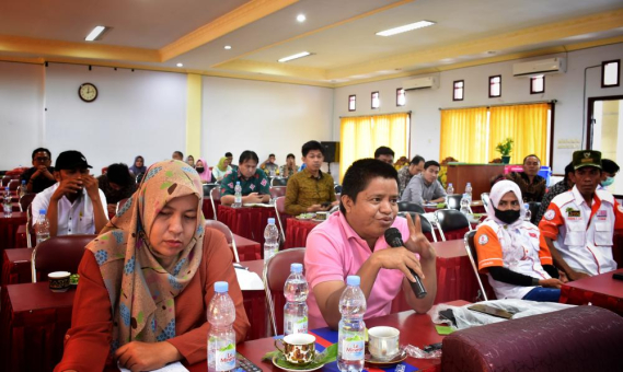 Ilustrasi: sosilaisasi penggunaan Spektrum Frekuensi Radio Tahap I Tahun 2023 di wilayah pesisir Teluk Tomini, Parigi Moutong. Selasa (21/03/2023).