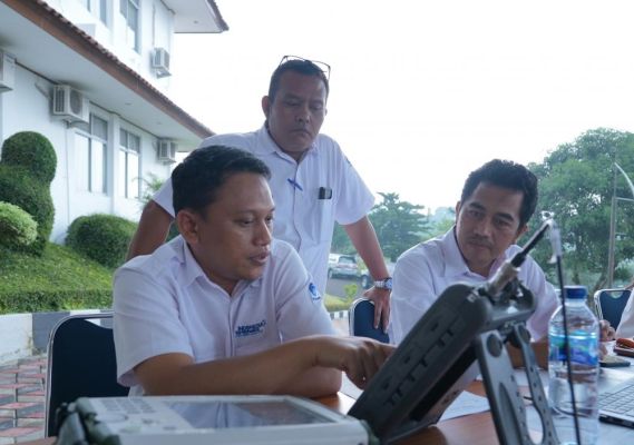 Ilustrasi: Salah satu sesi pengujian kemampuan peserta dalam kegiatan Uji Kompetensi Jabfung Pengendali Frekuensi Radio bertempat di Wisma SDM Ditjen SDPPI, Cidokom, Bogor (29/05/2023).