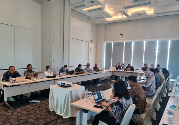 Ilustrasi: Ketua Tim Kerja Hukum dan Kerjasama memimpin kegiatan Diseminasi Regulasi yang ditujukan kepada seluruh UPT di lingkungan Ditjen SDPPI, Jum'at (15/09/2023).