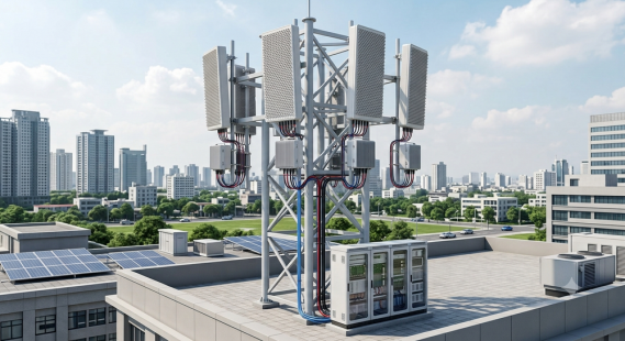 Ilustrasi: base station BWA 5G